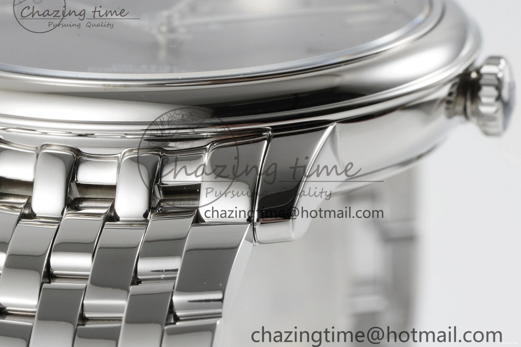 0101 Bold De Ville SS TWF 1:1 Best Edition Gray Dial on SS Bracelet MIYOTA 7840